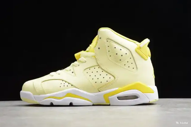 Rep TBK 543390-800 Floral (GS) Air Jordan Yellow 6 Dynamic Retro 0510